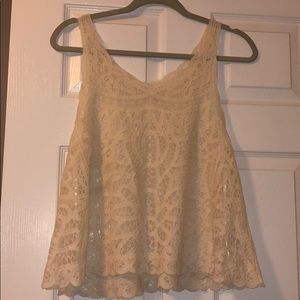 Flowy Lace Tank